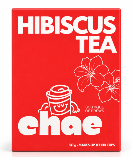 Dried Hibiscus Flower Herbal Tea | Caffeine-Free Floral Tea | 50g